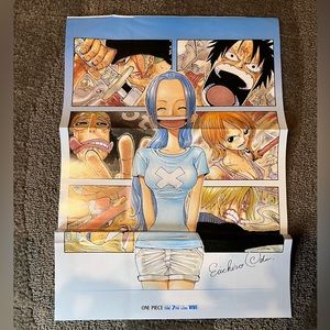 Shonen Jump Magazine One Piece Poster 7th Log Japan Exclusive Anime Manga Toei